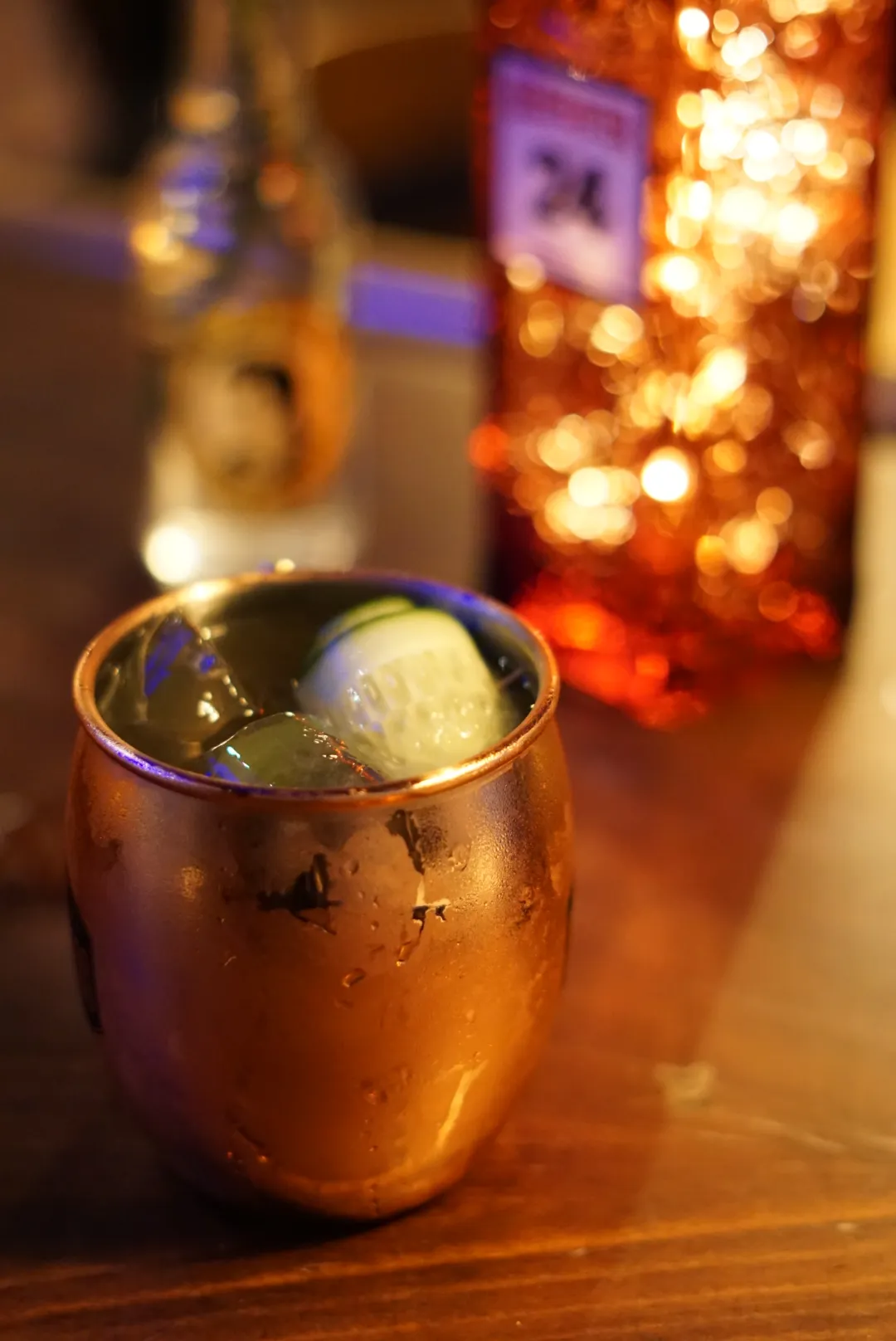 Moscow Mule im Kupferbecher bei Kaspio