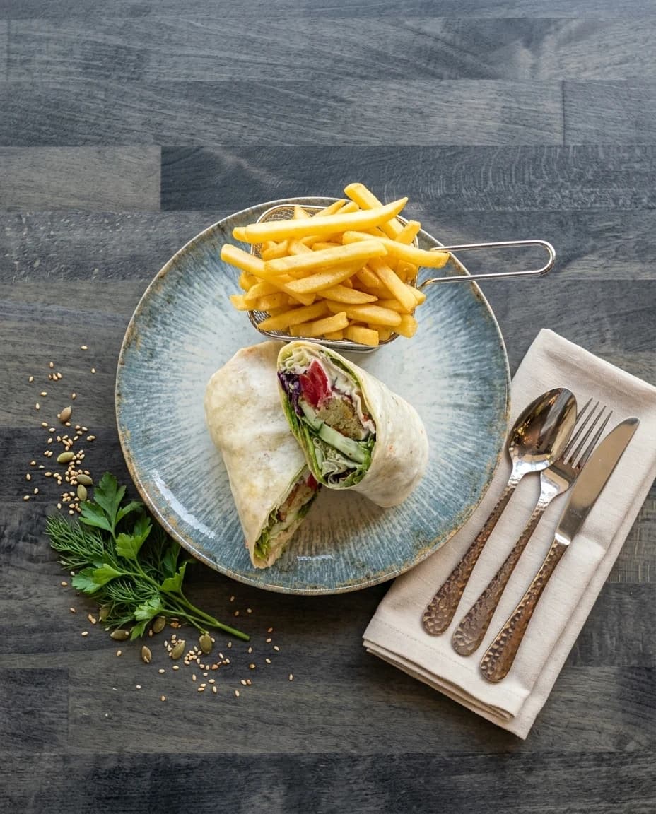Greek Wrap — Restaurant Kaspio Stade